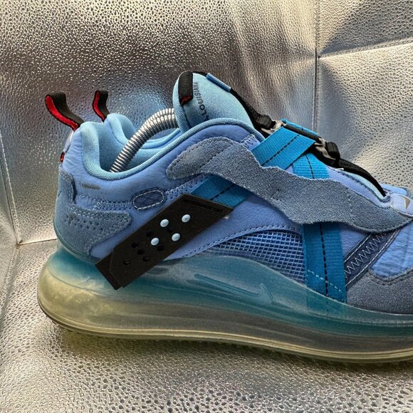 Size 10 Nike Odell Beckham Jr x Air Max 720 University Blue Mens Shoe DA4155-400 - Picture 2 of 11